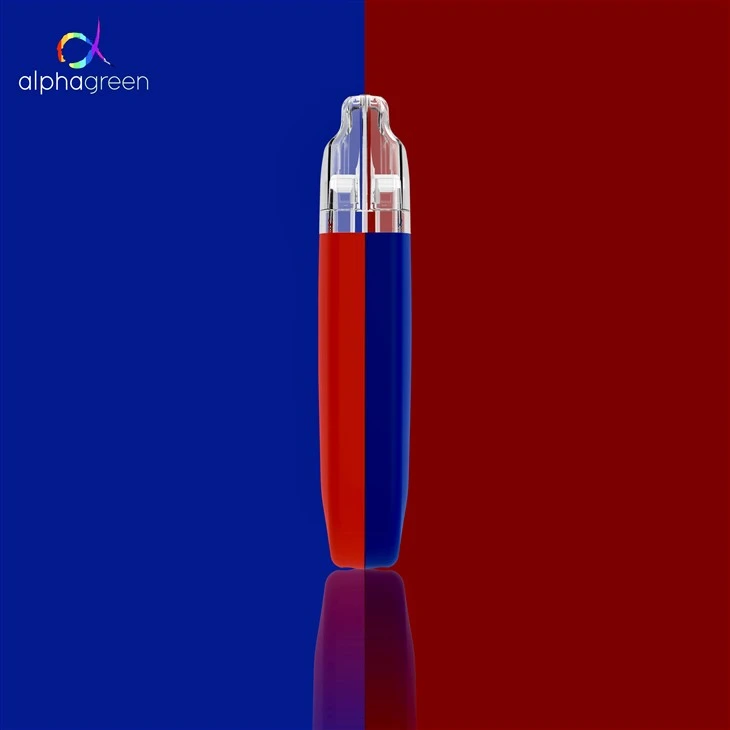1ml +1ml Magnetic Postless Dual Flavor Rechargeable Disposable